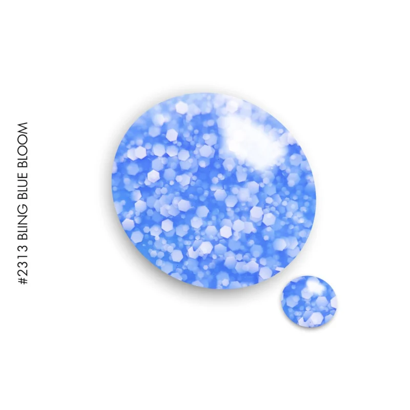 Gel.It.Up Ημιμόνιμο 2313 Bling Blue Bloom 11ml - GEL.IT.UP ΗΜΙΜΟΝΙΜΑ ΒΕΡΝΙΚΙΑ Gel.It.Up Ημιμόνιμο 2313 Bling Blue Bloom 11ml
