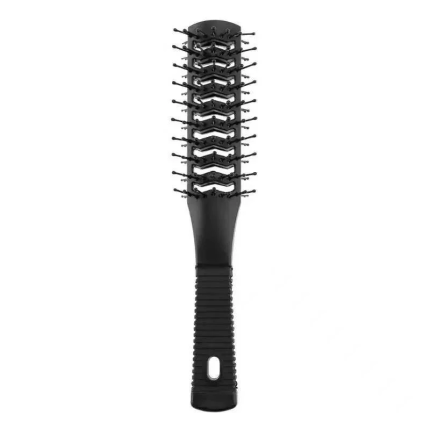 Hairway Διπλή Βούρτσα Αέρος Μαύρη 08801 2