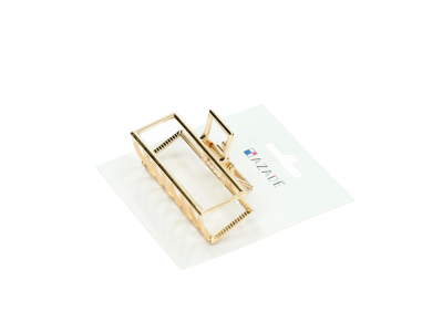 Azade Τετράγωνο Κλάμερ Μαλλιών Μεσαίο Μπρονζέ