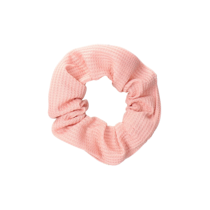 Azade Scrunchie Μαλλιών Βαμβακερό Ροζ