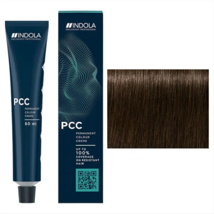 Indola Professional Βαφή Μαλλιών 5.0+ Καστανό Ανοιχτό Έντονο Φυσικό 60ml