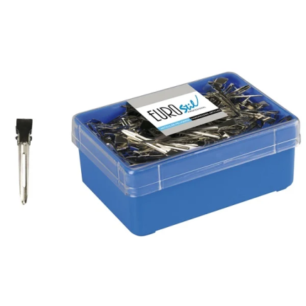 Κλιπς Μεταλλικά Eurostil Μονά  1340 120τεμ