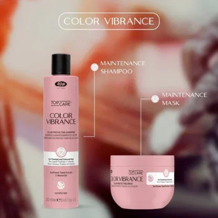 Lisap Milano Color Vibrance Μάσκα Συντήρησης Χρώματος 200ml - 2