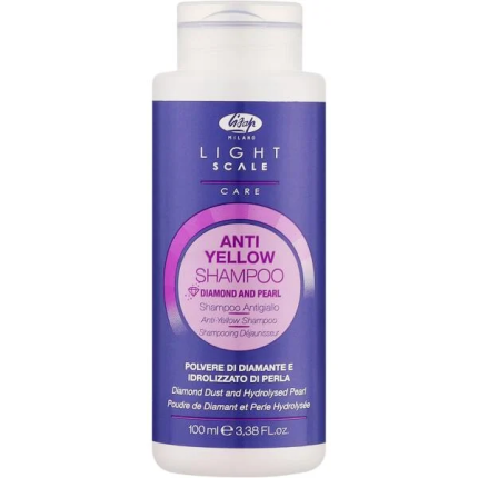 Lisap Milano Light Scale Care Anti Yellow Σαμπουάν Κατά Του Κιτρινίσματος 100ml