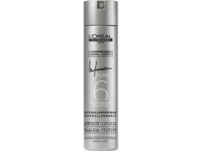 L’Oreal Professionnel Infinium Pure Soft Λακ Με Φυσικό Κράτημα 300ml