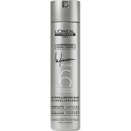 L’Oreal Professionnel Infinium Pure Strong Λακ Με Δυνατό Κράτημα 300ml