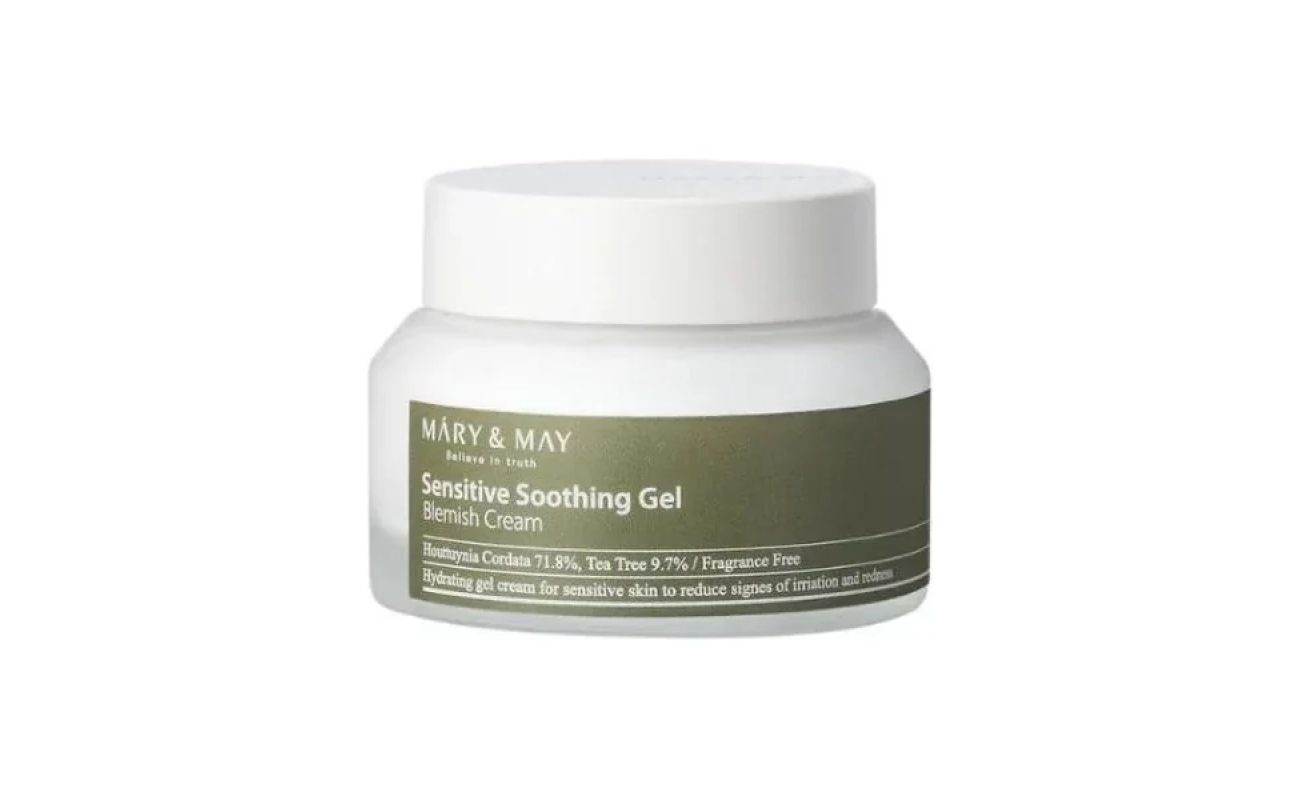 Mary & May Κρέμα Προσώπου Sensitive Soothing gel 70gr