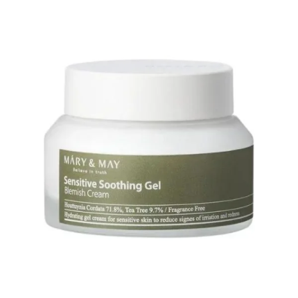 Mary & May Κρέμα Προσώπου Sensitive Soothing gel 70gr
