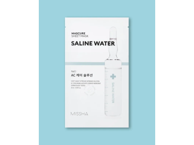Missha Mascure AC Care Solution Αντι-Ακνεϊκή Υφασμάτινη Μάσκα 28ml
