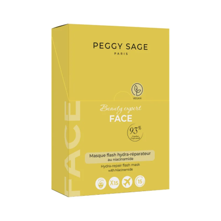 Peggy Sage Ενυδατική Μάσκα Προσώπου Με Νιασιναμίδη 15Τμχ
