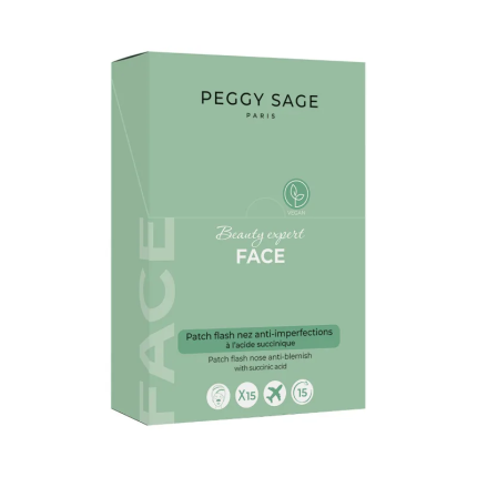 Peggy Sage Flashes Patches Μύτης Κατά Των Ατελειών Με Σαλικυλικό Οξύ 15 επιθέματα