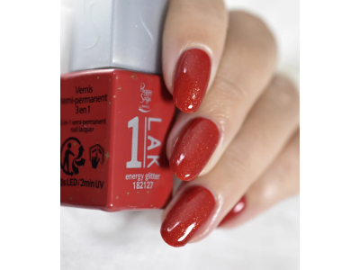 Peggy Sage 1-LAK Ημιμόνιμο Βερνίκι Νυχιών Energy Glitter 5ml product image