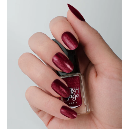 Peggy Sage Mini Βερνίκι Νυχιών Glitter Red Ceremony 5ml - 2