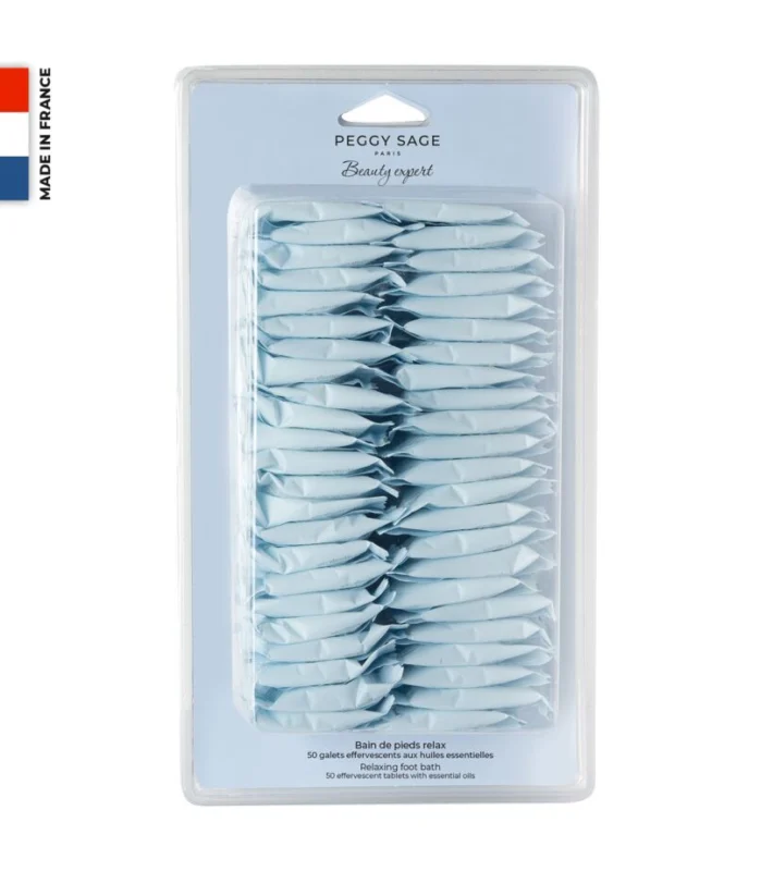 Peggy Sage Relaxing Foot Bath 50 Tablets With Essential Oils - Κρέμες/Απολέπιση/Μάσκες Ποδιών Peggy Sage Relaxing Foot Bath 50 Tablets With Essential Oils