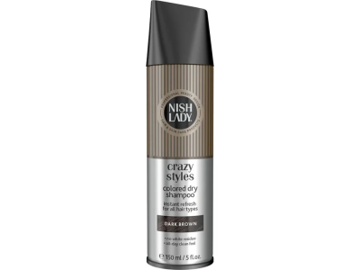 Nishlady Crazy Styles Colored Ξηρό Σαμπουάν Για Σκούρα Καστανά Μαλλιά