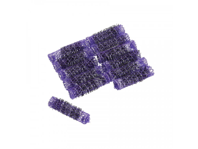 Ρολλα Τριχινα Κρ1 Μωβ Με Καρφακια