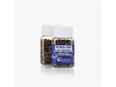 Seiseta Ring-On Για Extension – Light Coffee 1000τμχ - 2