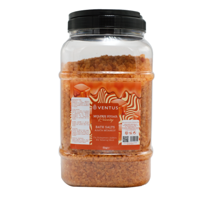 Ventus Άλατα Μπάνιου Molten Sugar 5kg