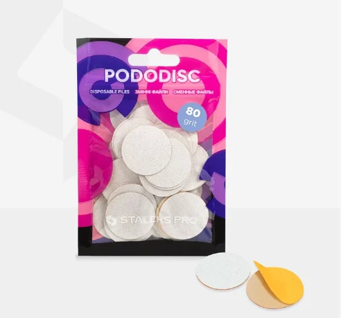 pododisc-grit-80 Staleks Pododisk Ανταλλακτικα 80 Grit 25mm