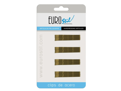 Τσιμπιδακια Χρυσο Eurostil 01609 24Τεμ 50mm