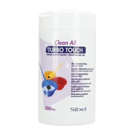 Turbo Touch Μαντηλάκια Ξεβαφής Προσώπου
