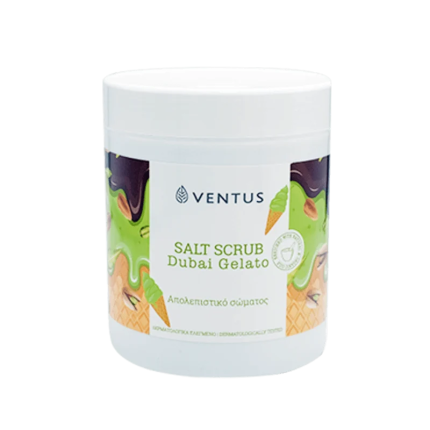 Ventus Scrub Σώματος Με Θαλασσινό Αλάτι Dubai Gelato 1L