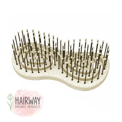 Hairway Βούρτσα Wellness Organika 08096-20 Beige