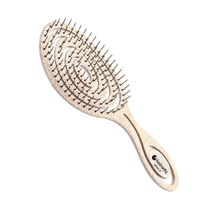 ΒΟΥΡΤΣΑ OVAL ORGANIKA HAIRWAY 08095-20 BEIGE