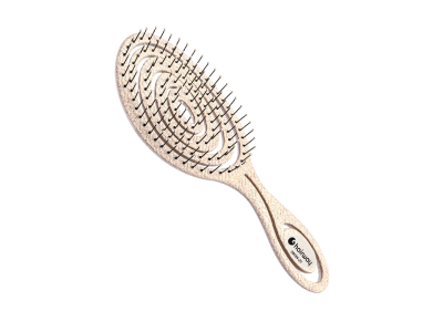 ΒΟΥΡΤΣΑ OVAL ORGANIKA HAIRWAY 08095-20 BEIGE