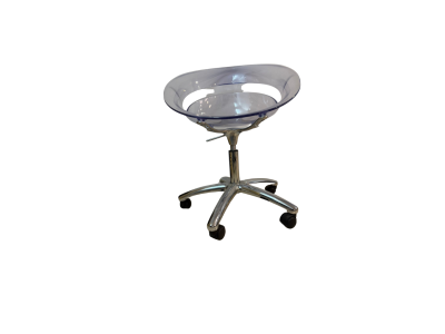 Καρέκλα Κομμωτή Διάφανη