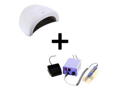 Combo Σετ Φουρνάκι Νυχιών Sunone κ' Τροχός Νυχιών JD3500