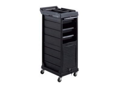 Βοηθός Κομωτηρίου Τροχήλατος Μαύρος ΗΒ6007