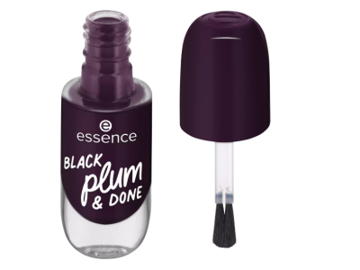 Essence Gel Nail Colour 84 BLACK plum & DONE 8ml